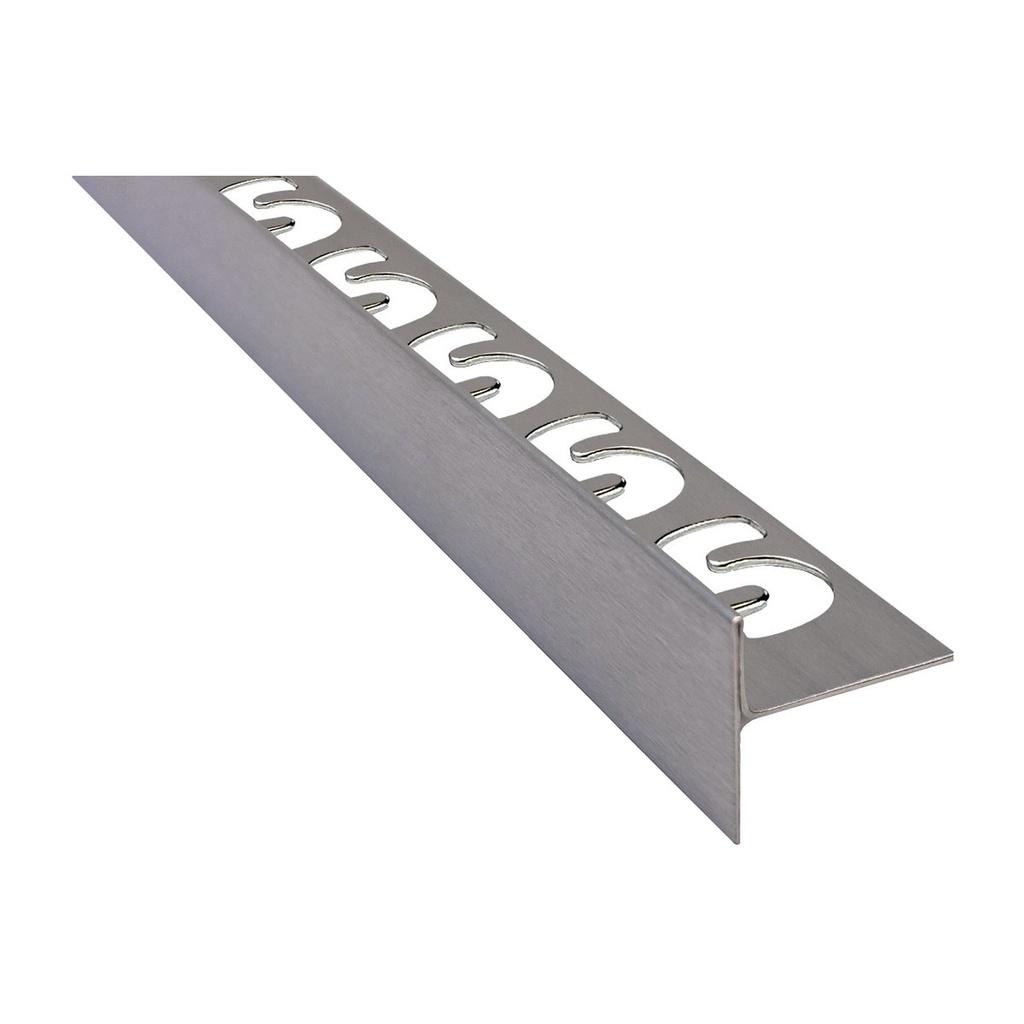 [17957] SUBSTRAT Sloped Profile, Brushed Stainless Steel (1000mm, Left, 10mm)