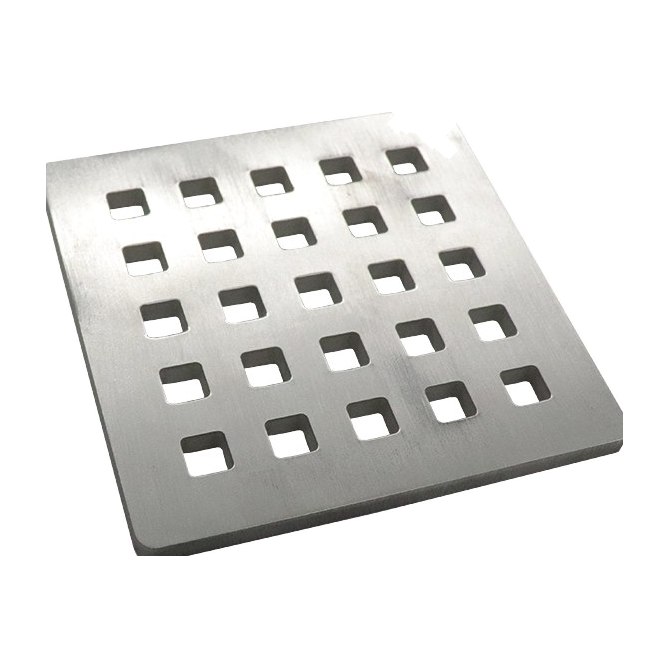 [15042] SUBSTRAT Copertura Design per Piletta in Acciaio (Spazzolato, Perforato)