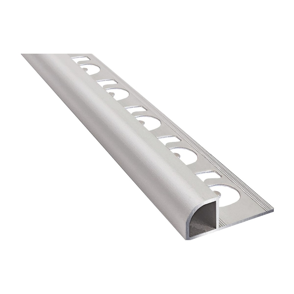 SUBSTRAT Profilo in Alluminio, 270cm (Tondo Chiuso, Anodizzato Opaco, 06mm)