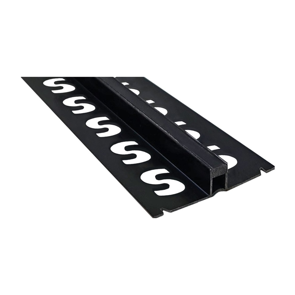 SUBSTRAT Dehnungsfugenprofil, PVC, sichtbar 08mm, 250cm